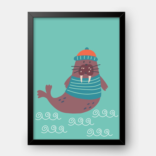 Quadro Infantil Leão-marinho