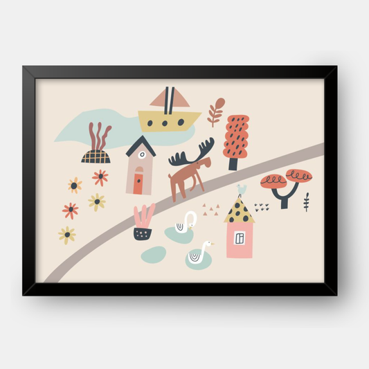Quadro Infantil Vila Suíça