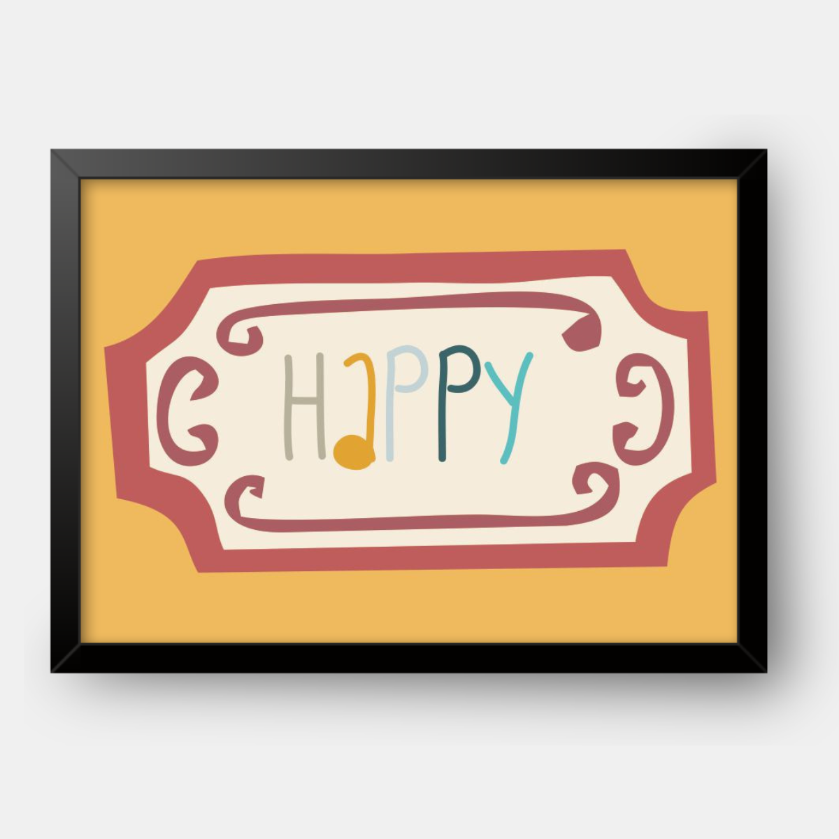 Quadro Infantil Happy
