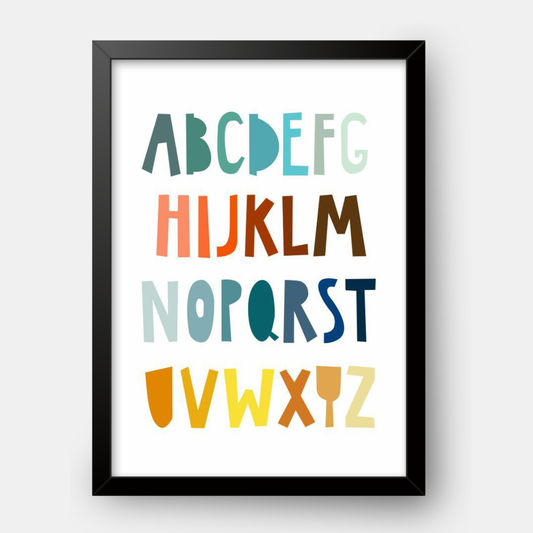 Quadro Infantil ABC