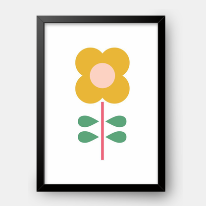 Quadro Infantil Flor do Campo