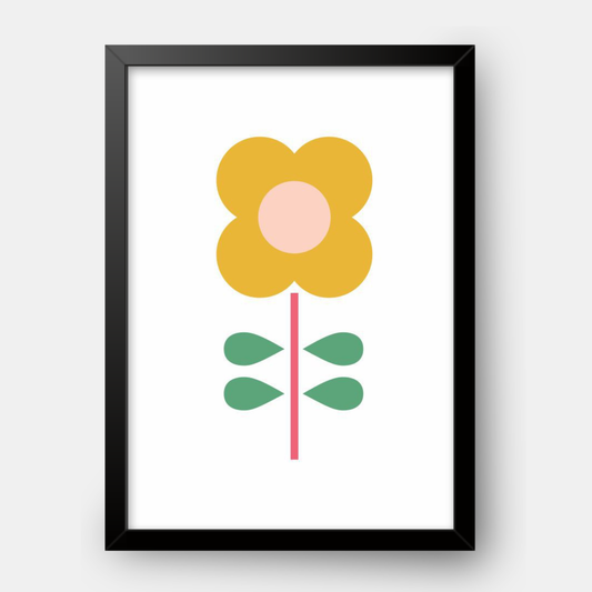Quadro Infantil Flor do Campo