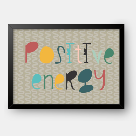 Quadro Infantil Positive energy
