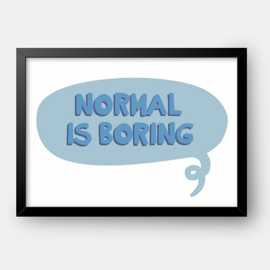 Quadro Infantil Normal is boring