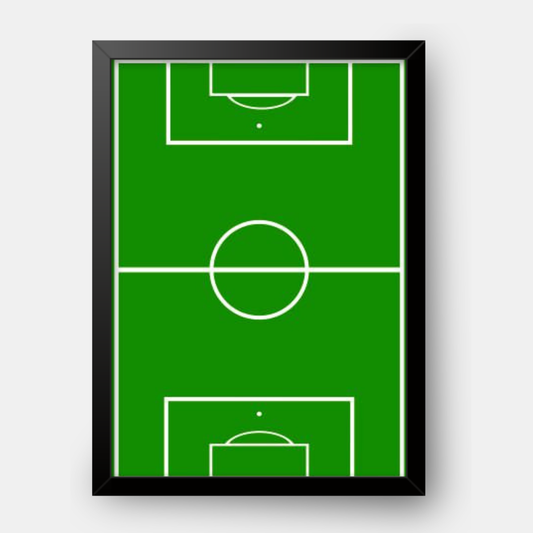 Quadro Infantil Campo de Futebol
