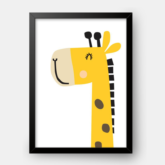 Quadro Infantil Girafa