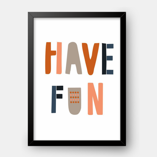 Quadro Infantil have fun
