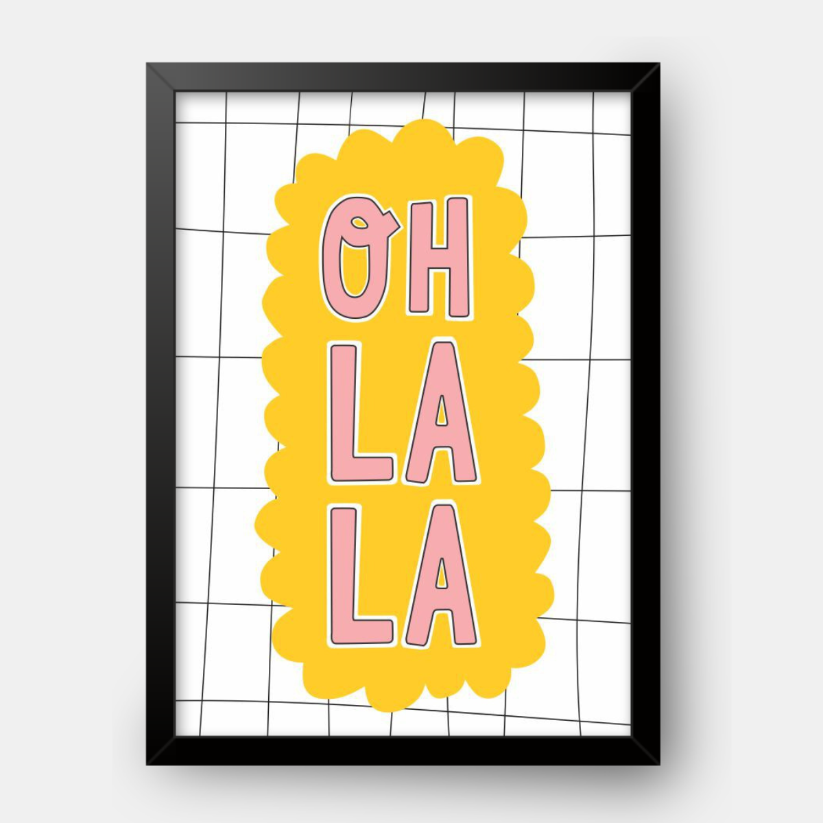 Quadro Infantil Oh la la