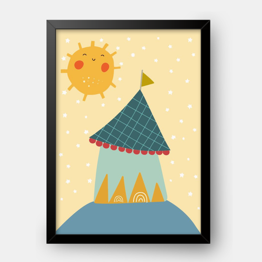 Quadro Infantil Circo