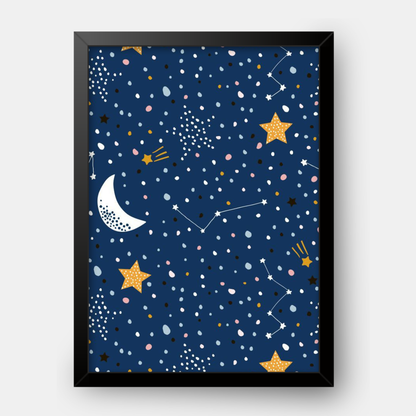 Quadro Infantil Espaço