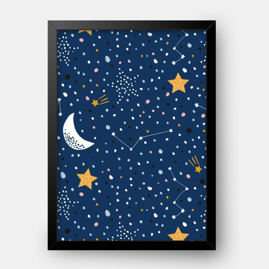 Quadro Infantil Espaço