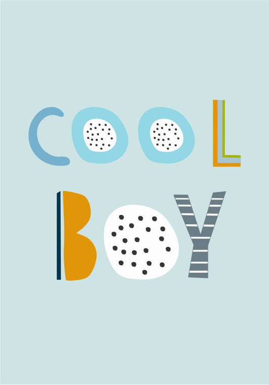 Quadro Infantil cool boy