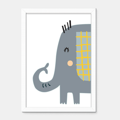 Quadro Infantil Elefante