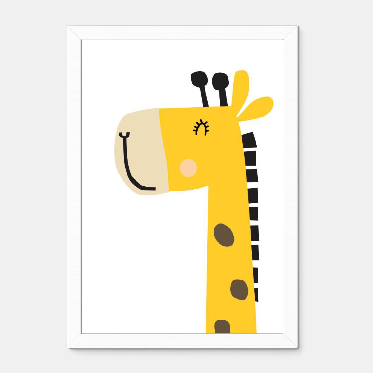 Quadro Infantil Girafa