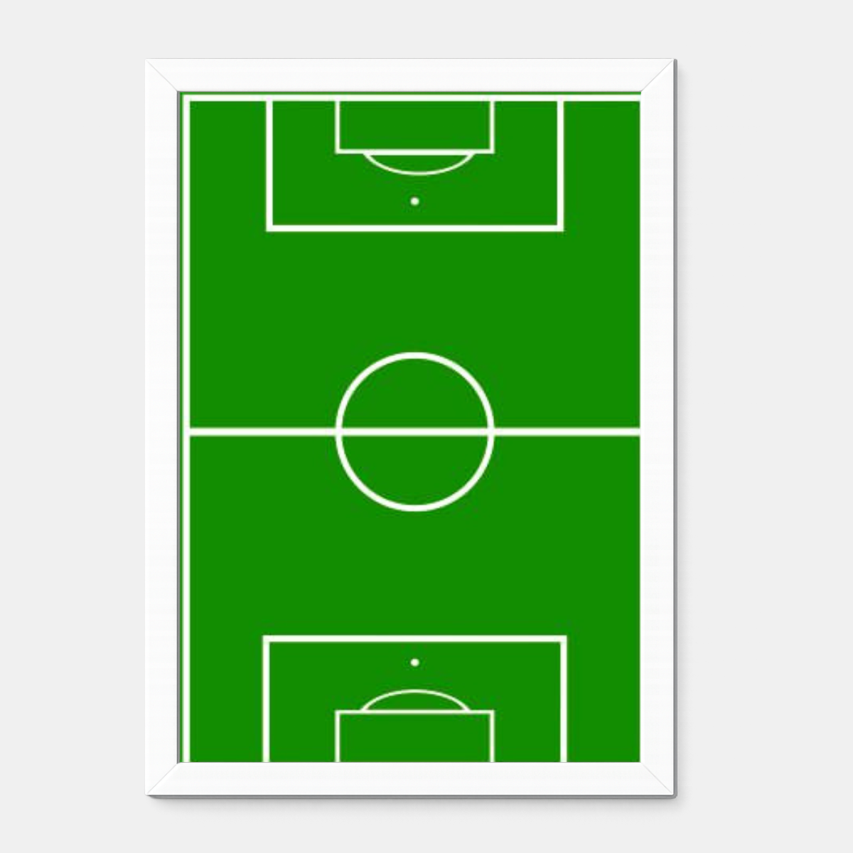 Quadro Infantil Campo de Futebol