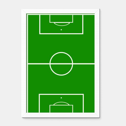 Quadro Infantil Campo de Futebol