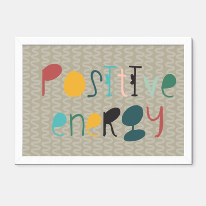 Quadro Infantil Positive energy