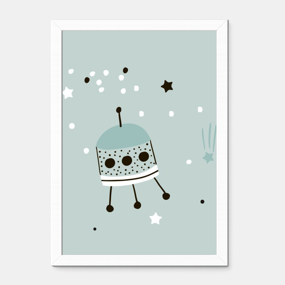 Quadro Infantil OVNI