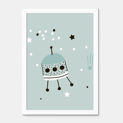 Quadro Infantil OVNI