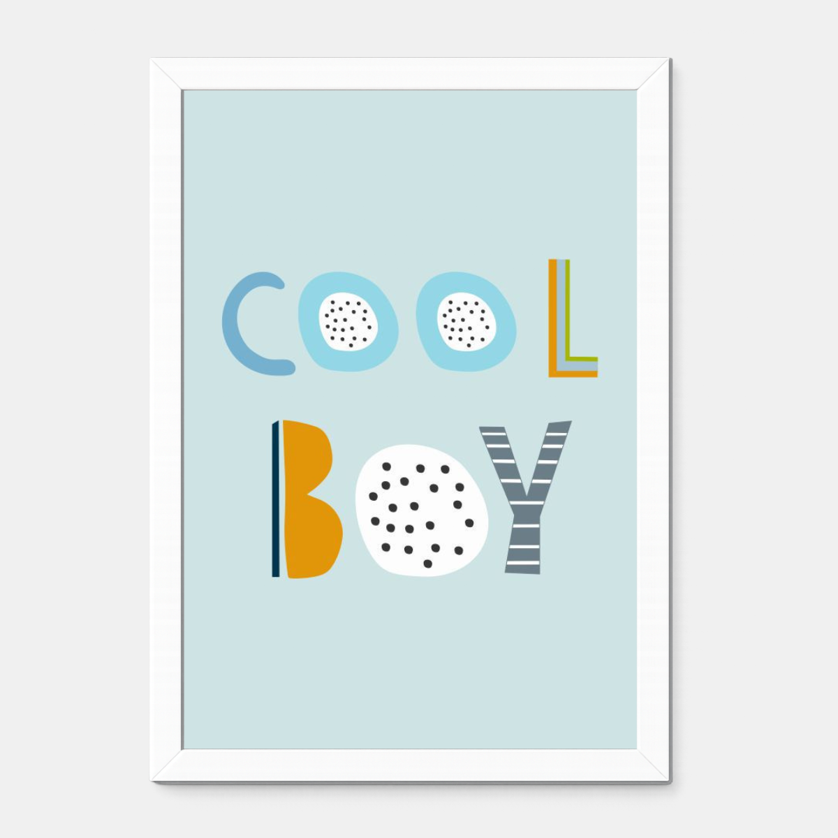 Quadro Infantil cool boy