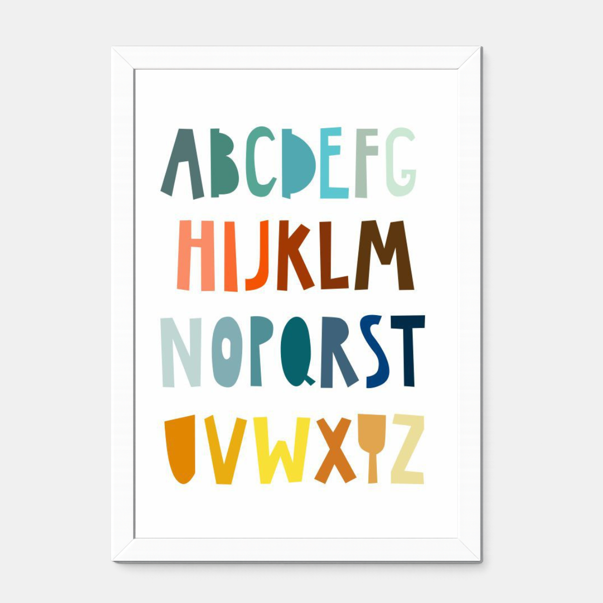 Quadro Infantil ABC
