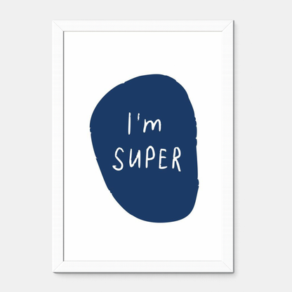Quadro Infantil I'm super