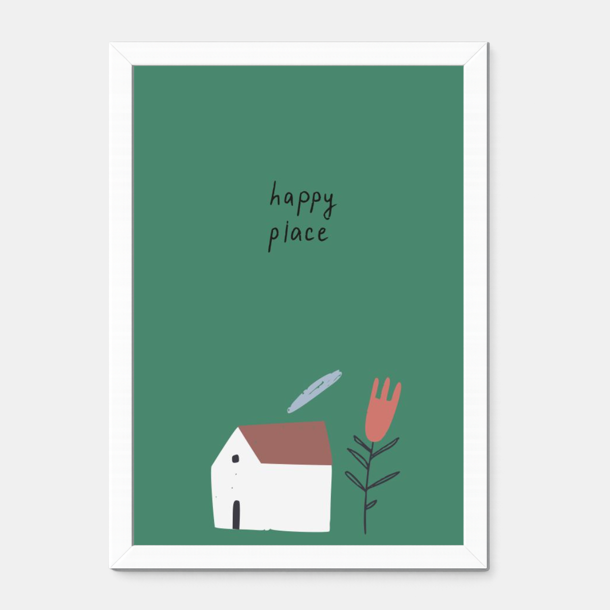 Quadro Infantil Happy Place