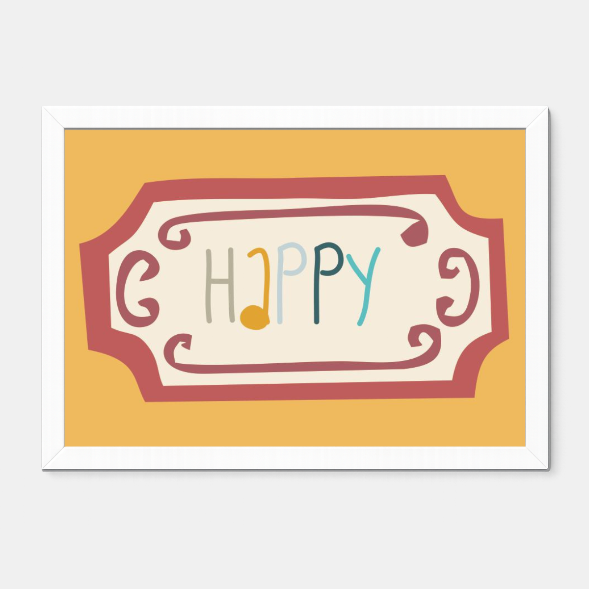 Quadro Infantil Happy