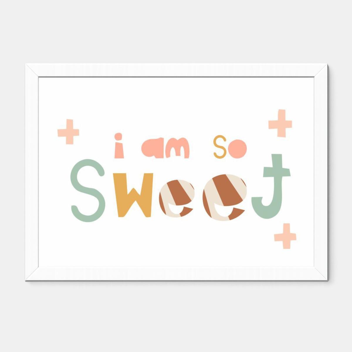 Quadro Infantil I am so sweet