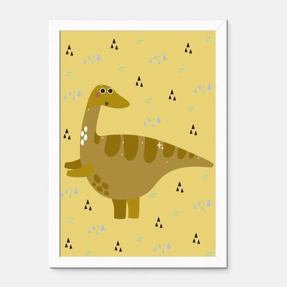 Quadro Infantil Bractossauro