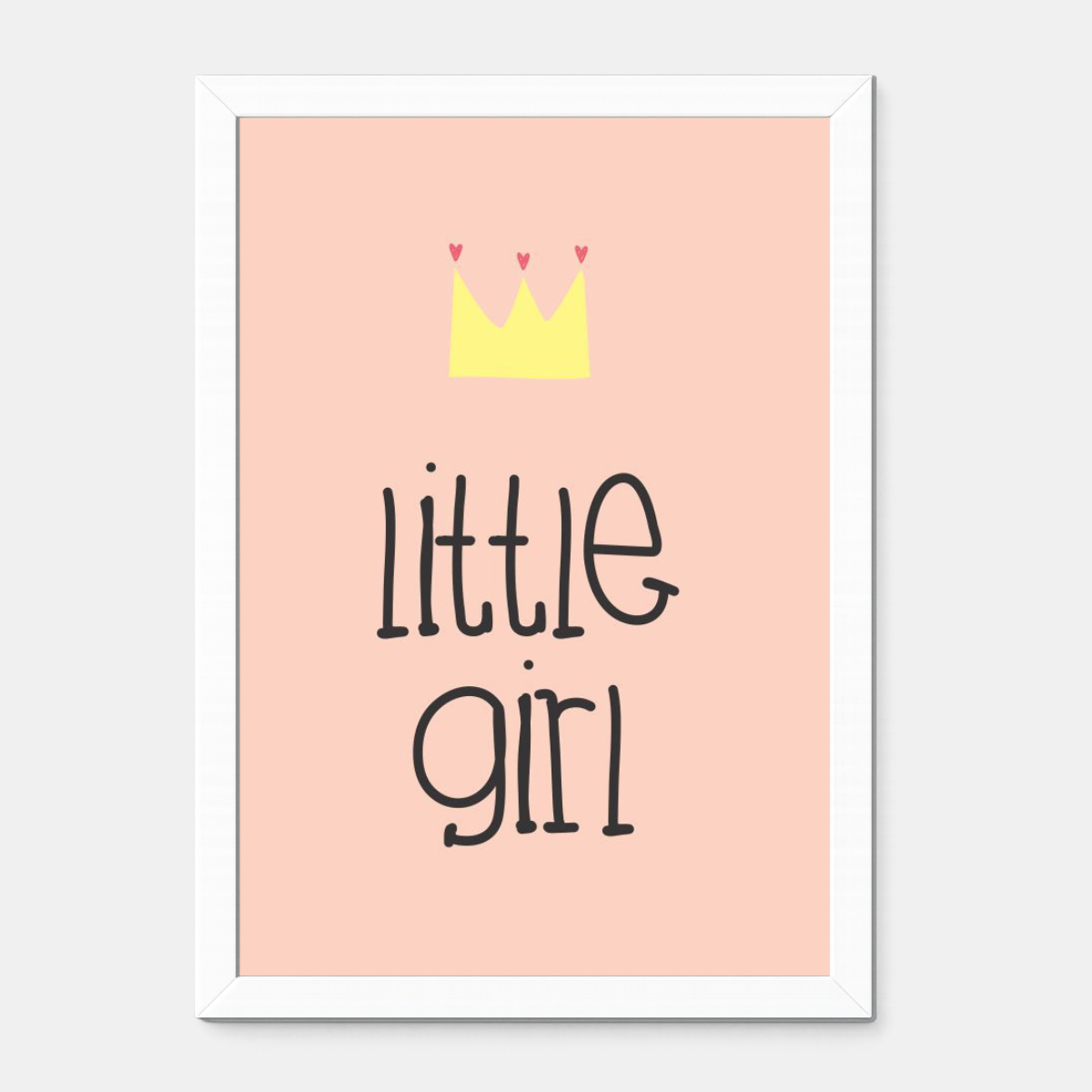 Quadro Infantil Little Girl
