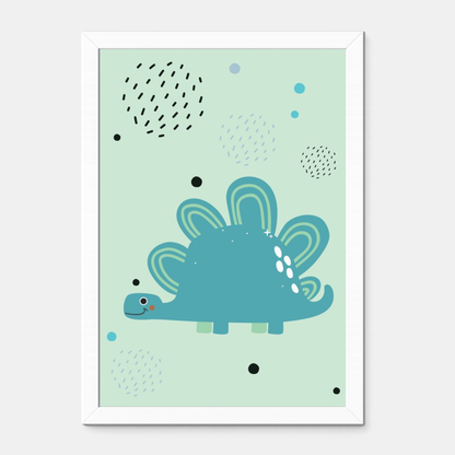 Quadro Infantil Estegossauro