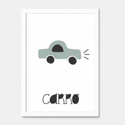 Quadro Infantil Carro