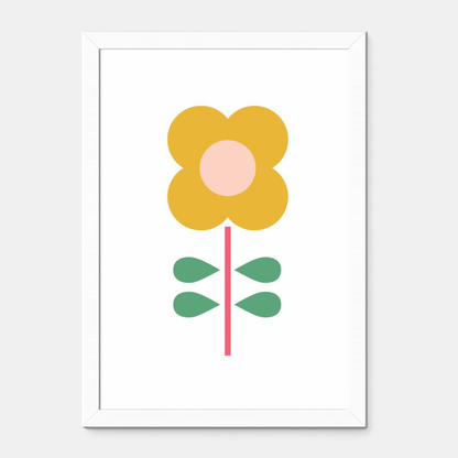 Quadro Infantil Flor do Campo