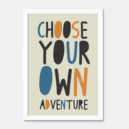 Quadro Infantil Choose your own Adventure