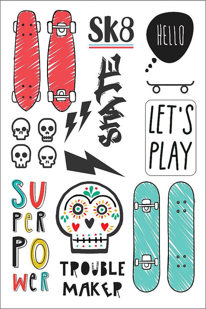 Tattoo Temporária SK8