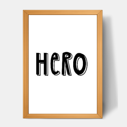 Quadro Infantil Hero