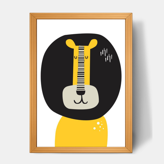 Quadro Infantil Leão