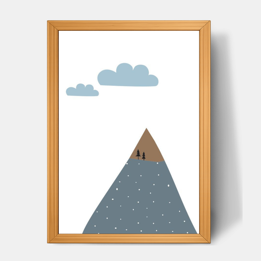 Quadro Infantil Montanha