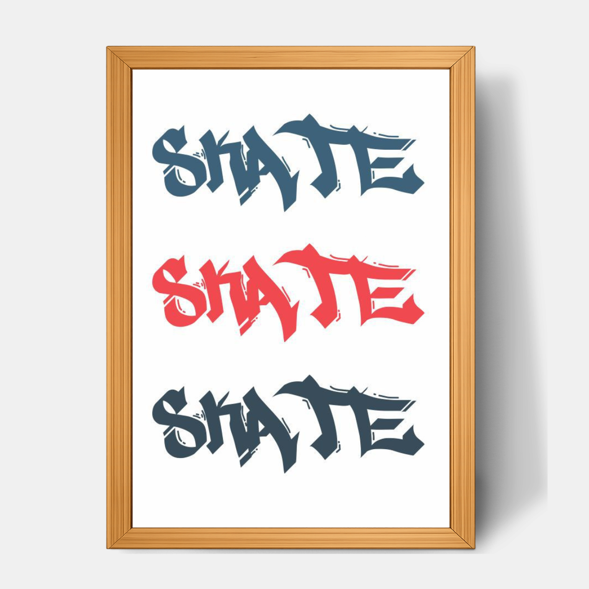 Quadro Infantil SK8 Grafitte