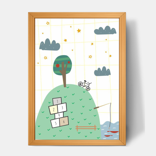 Quadro Infantil era uma vez