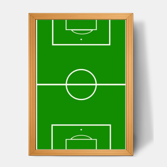 Quadro Infantil Campo de Futebol
