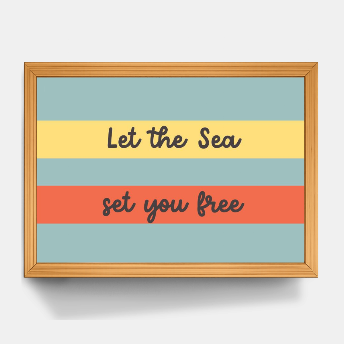 Quadro Infantil Let the Sea set you free