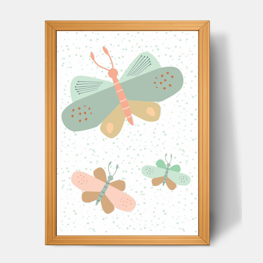 Quadro Infantil Borboletas