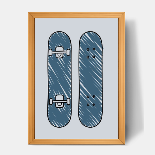 Quadro Infantil SK8