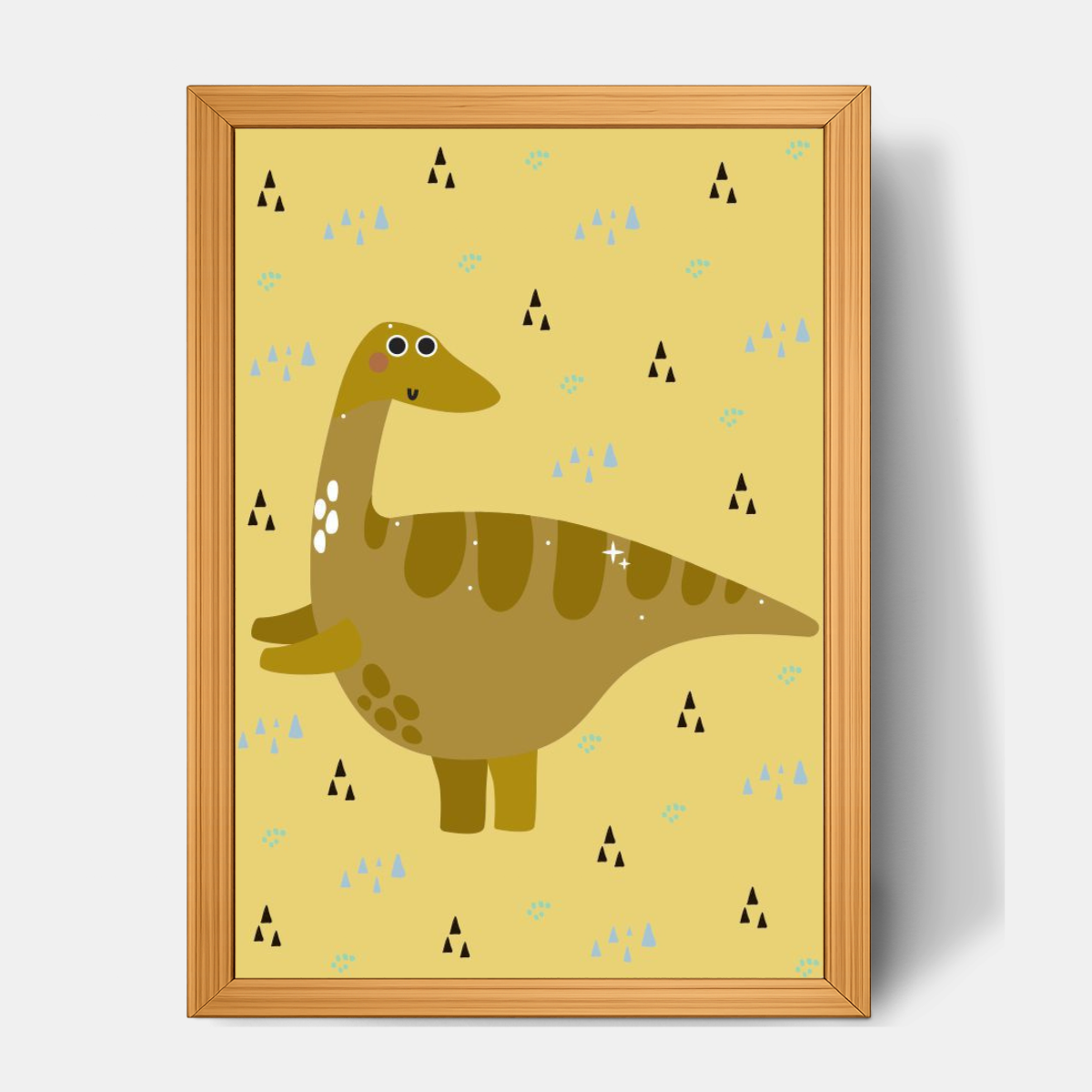 Quadro Infantil Bractossauro