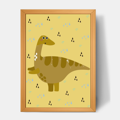 Quadro Infantil Bractossauro