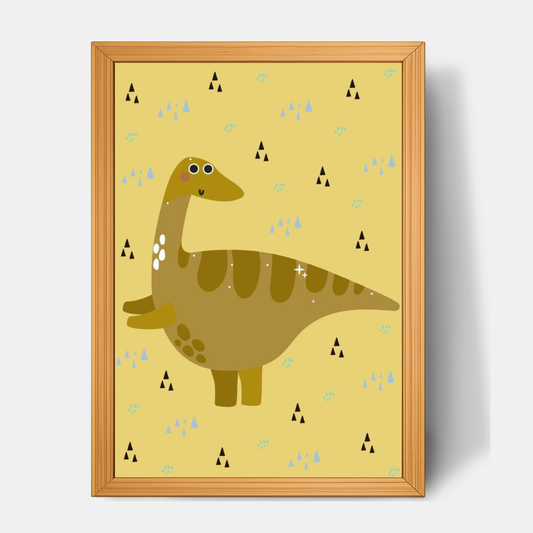 Quadro Infantil Bractossauro