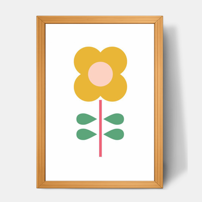 Quadro Infantil Flor do Campo