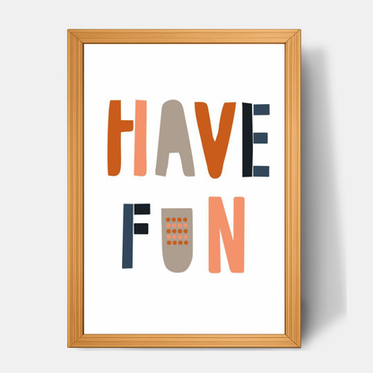 Quadro Infantil have fun